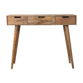 Dressing Table with Drawers & Mirror – Handmade Solid Wood Vanity with Storage