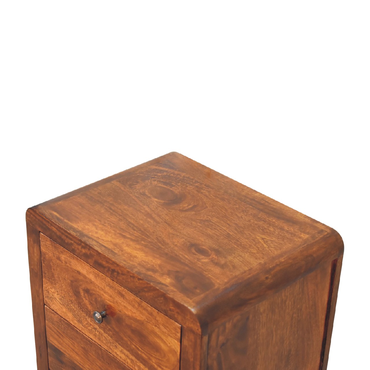 Aspen 3 Drawer Bedside - Handmade Solid Wood Luxury Furniture