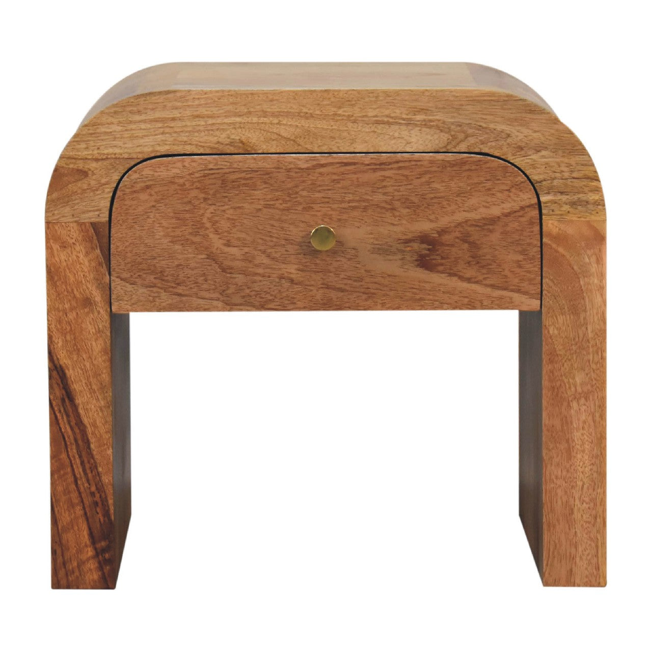 Darcy Bedside - Handmade Solid Wood Nightstand with Drawer and Soft Edges