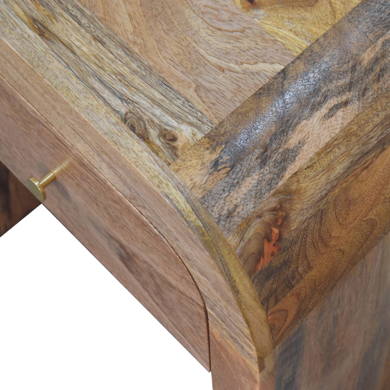 Darcy Bedside - Handmade Solid Wood Nightstand with Drawer and Soft Edges