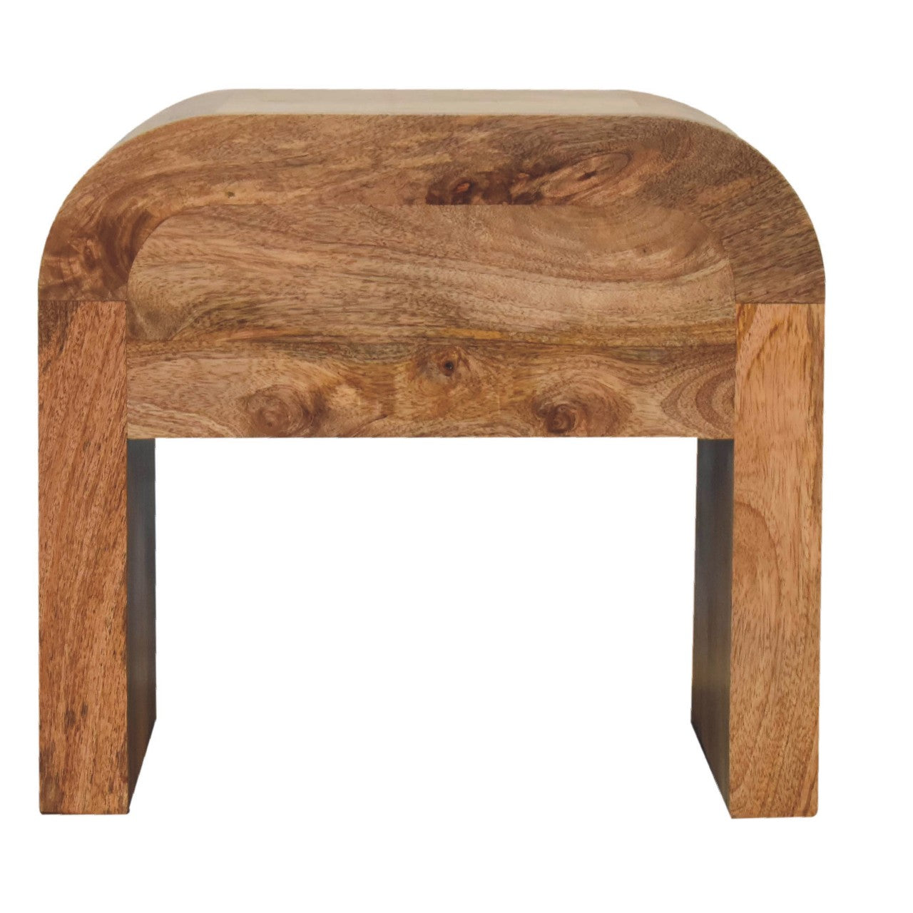 Darcy Bedside - Handmade Solid Wood Nightstand with Drawer and Soft Edges