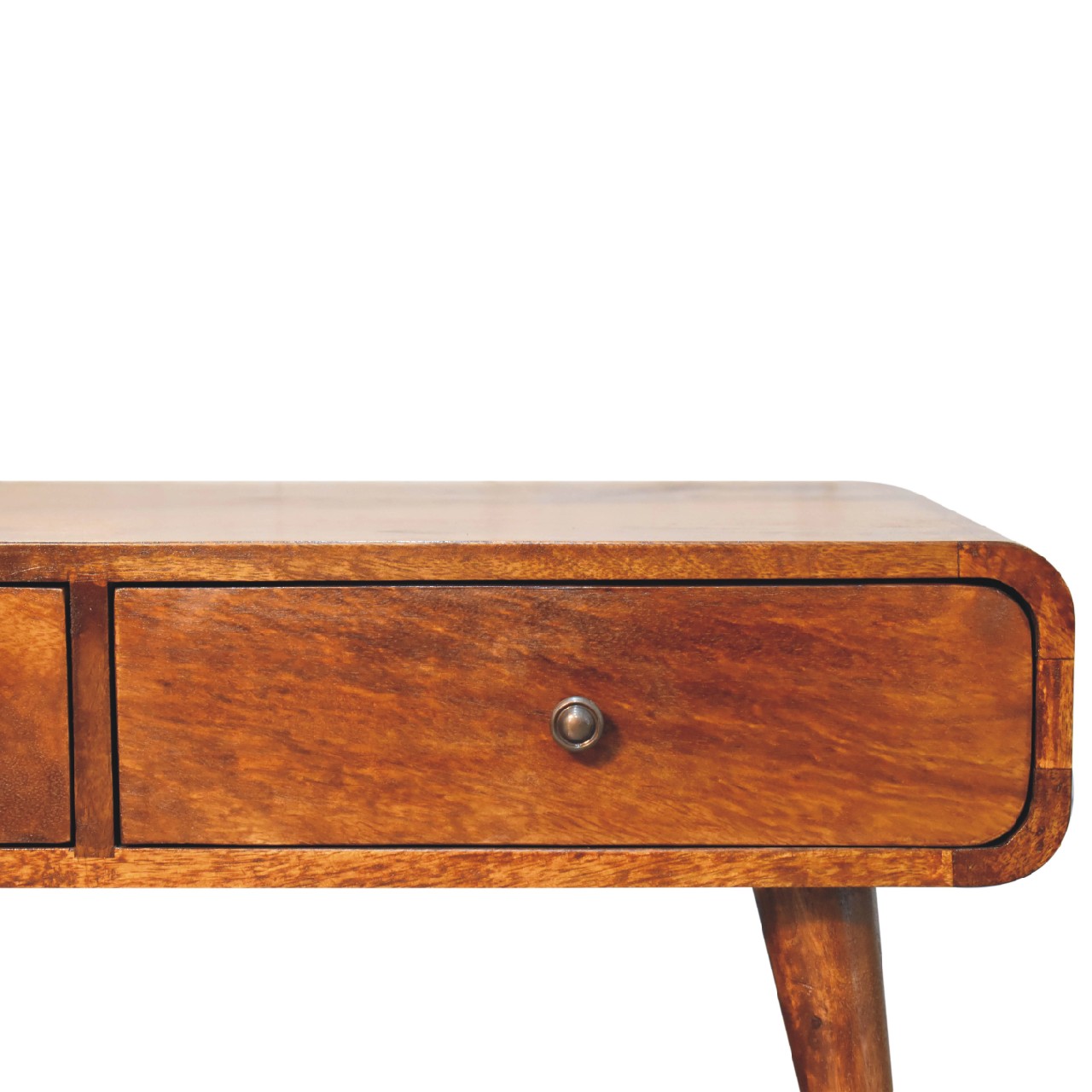 Sonata Chestnut Coffee Table - 4 Drawers, Solid Wood, Handcrafted.