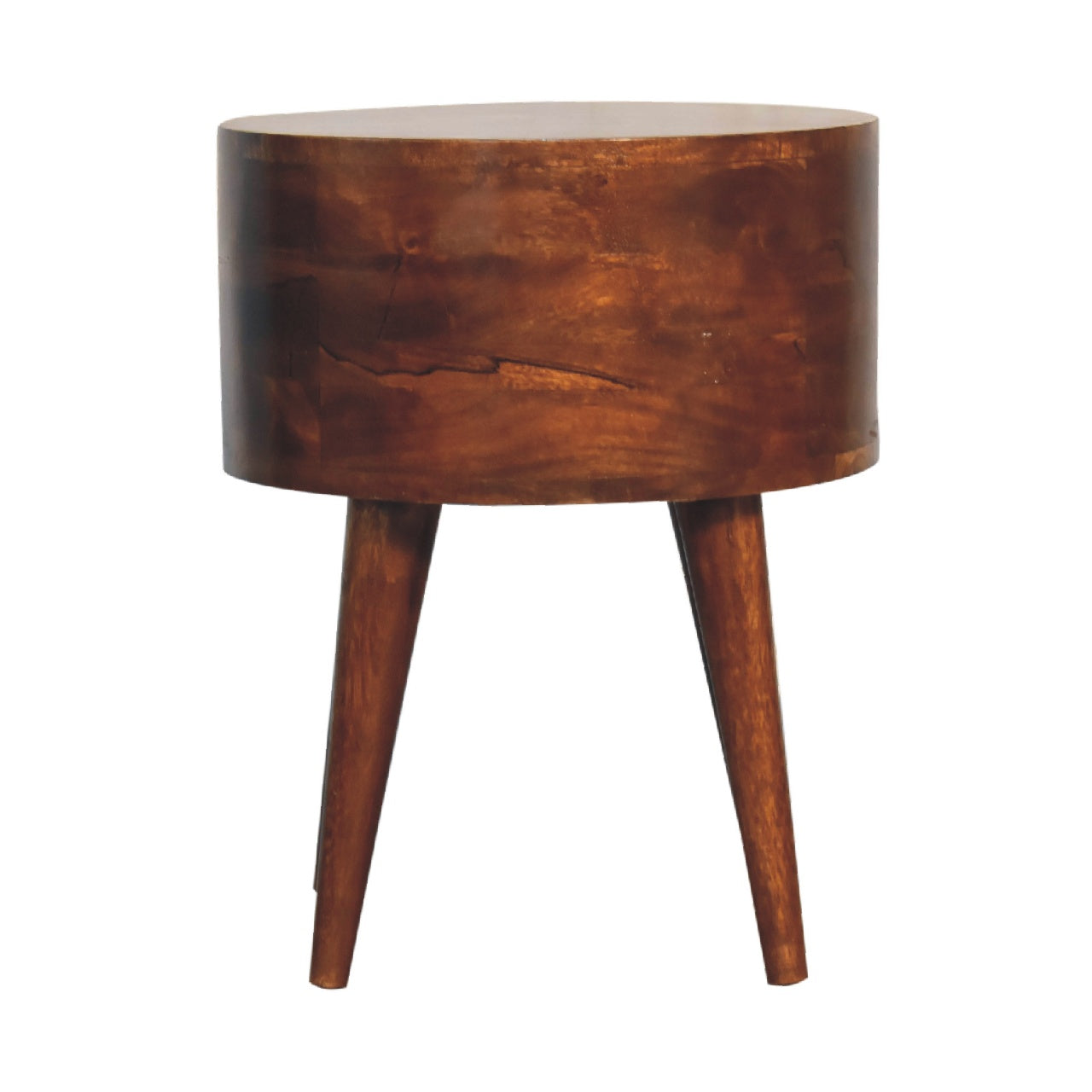 Odyssey Bedside - Handmade Solid Wood Nightstand with 2 Drawer