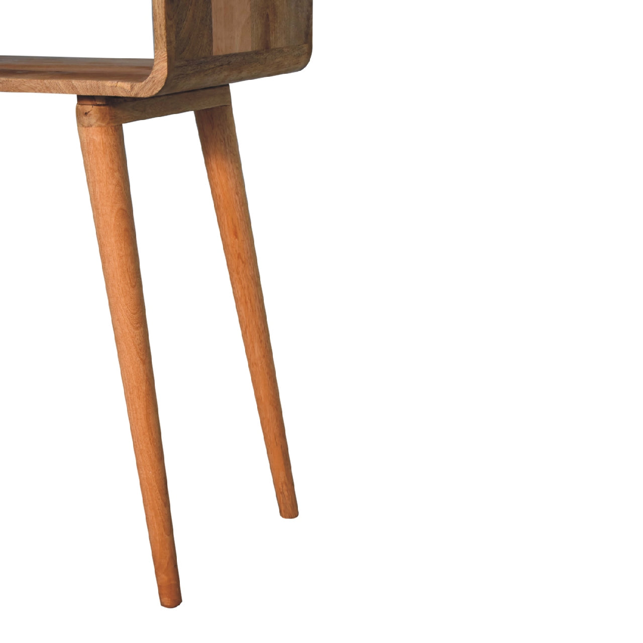 Sonata Console Table - Solid Wood Table with 2 Drawers & Open Shelf