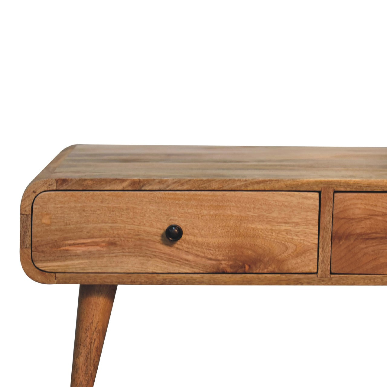 Sonata Oak-ish Coffee Table - With 4 Drawers Solid Wood