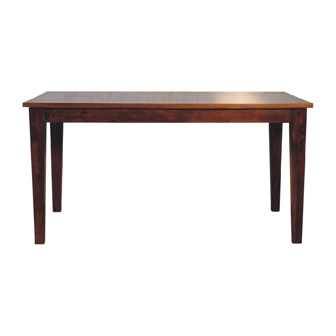 Handmade Solid Wood Chestnut Dining Table