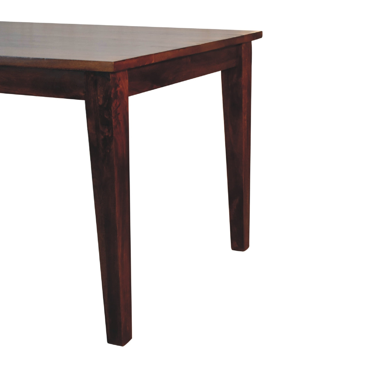 Handmade Solid Wood Chestnut Dining Table