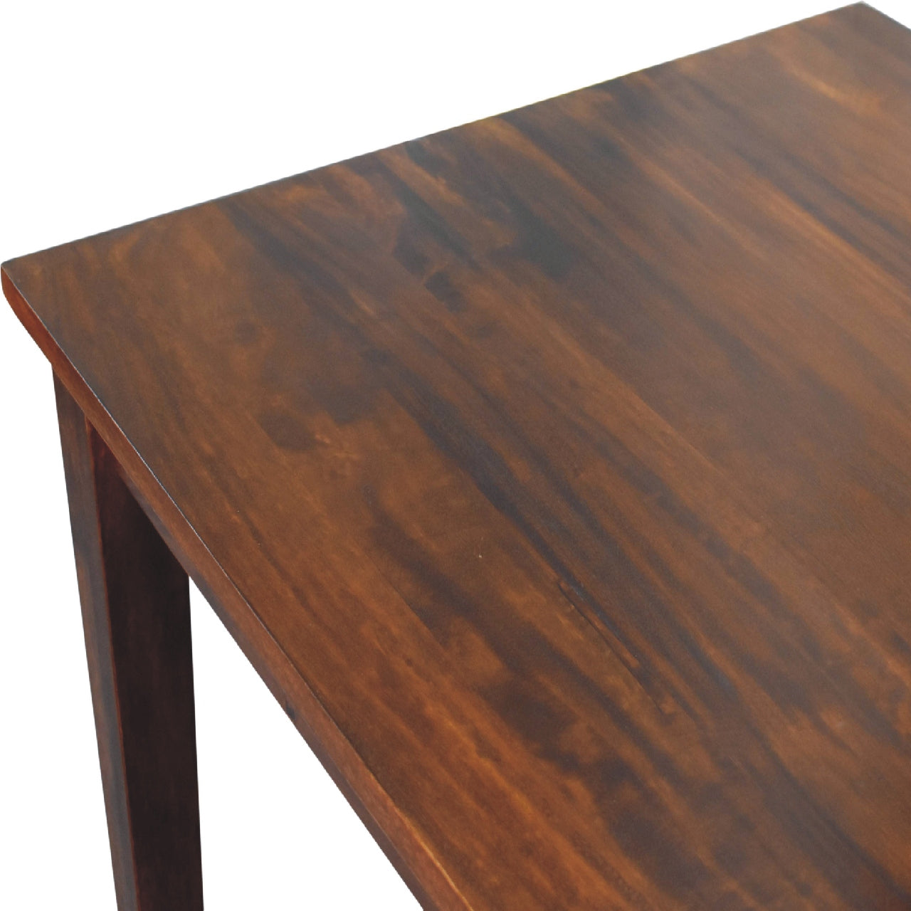 Handmade Solid Wood Chestnut Dining Table