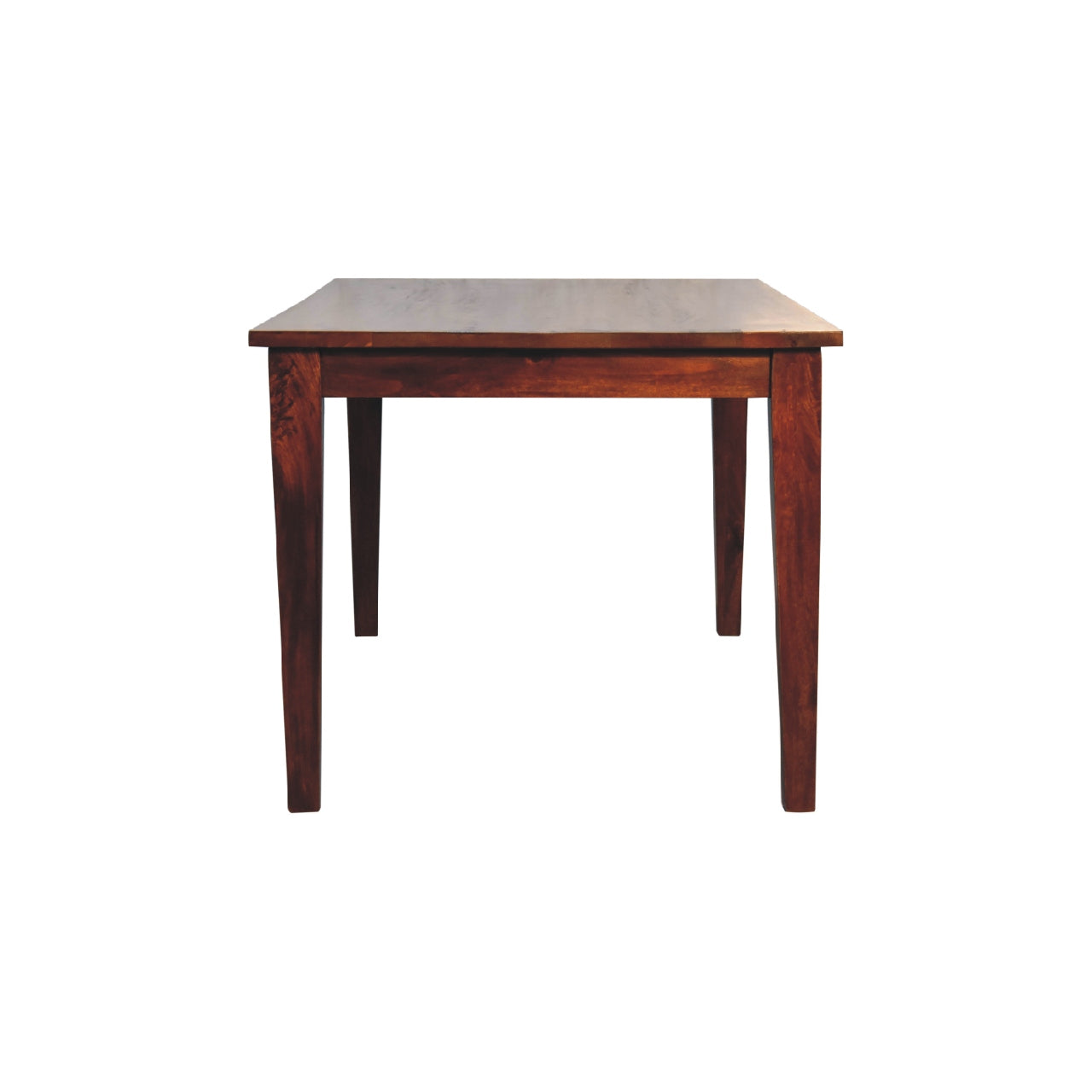 Handmade Solid Wood Chestnut Dining Table
