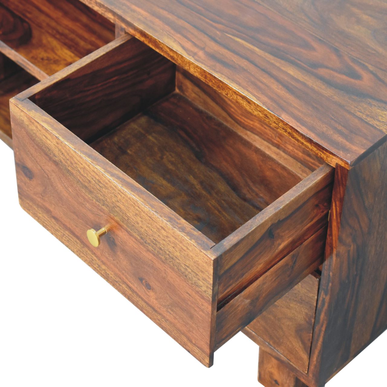 Tula Media Unit - 4 Drawers & 2 Shelfs (Solid Wood)