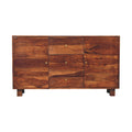 Tula Sideboard - 3 Drawers & 4 Shelfs (Solid Wood)