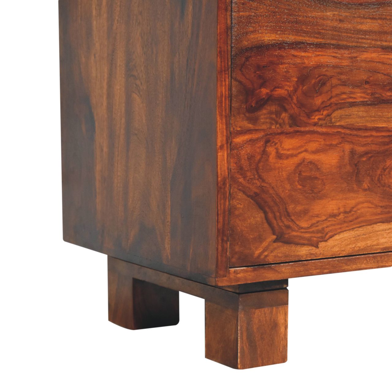 Tula Sideboard - 3 Drawers & 4 Shelfs (Solid Wood)