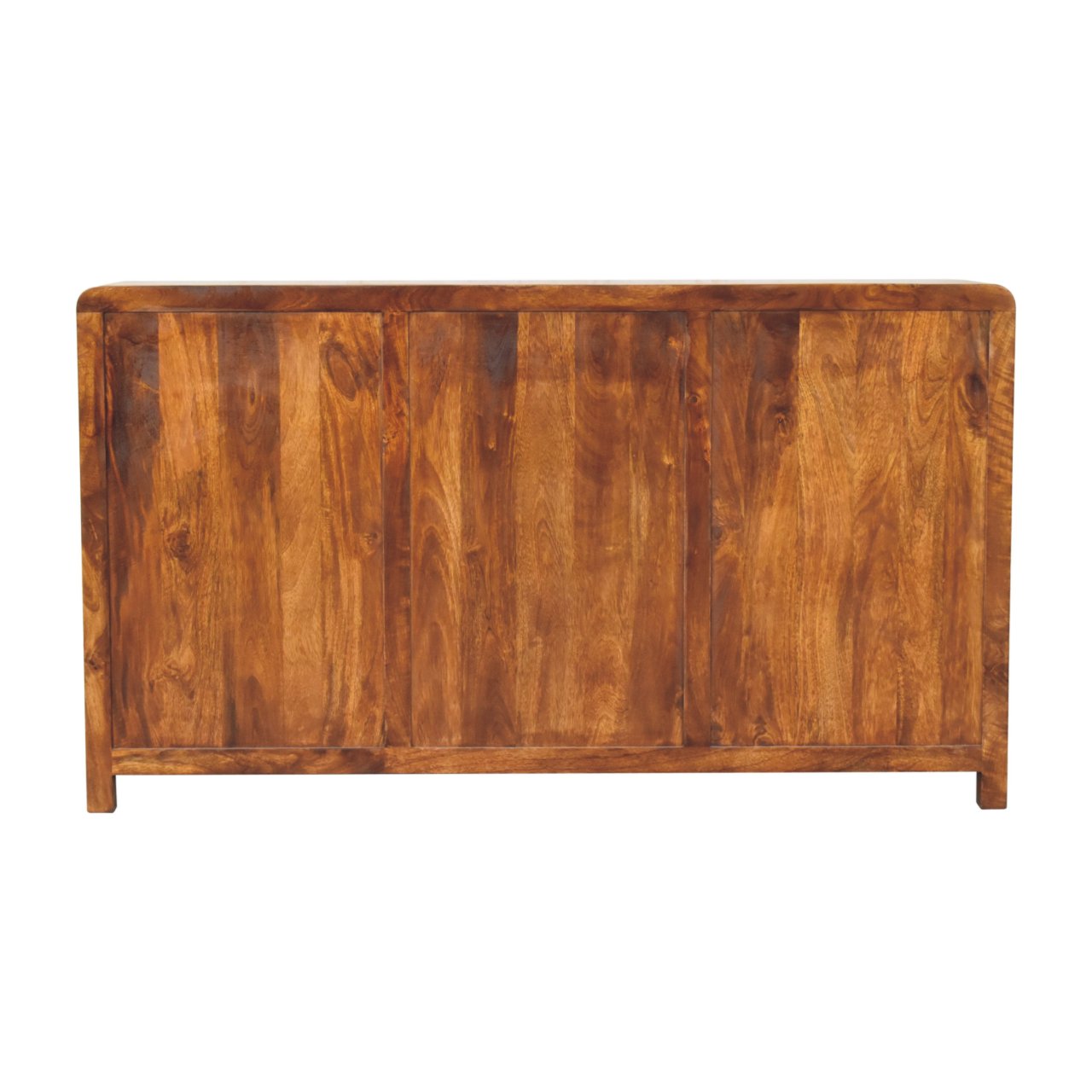 Aspen Sideboard - Handmade Solid Wood Storage Cabinet with 4 Drawers and Shelves