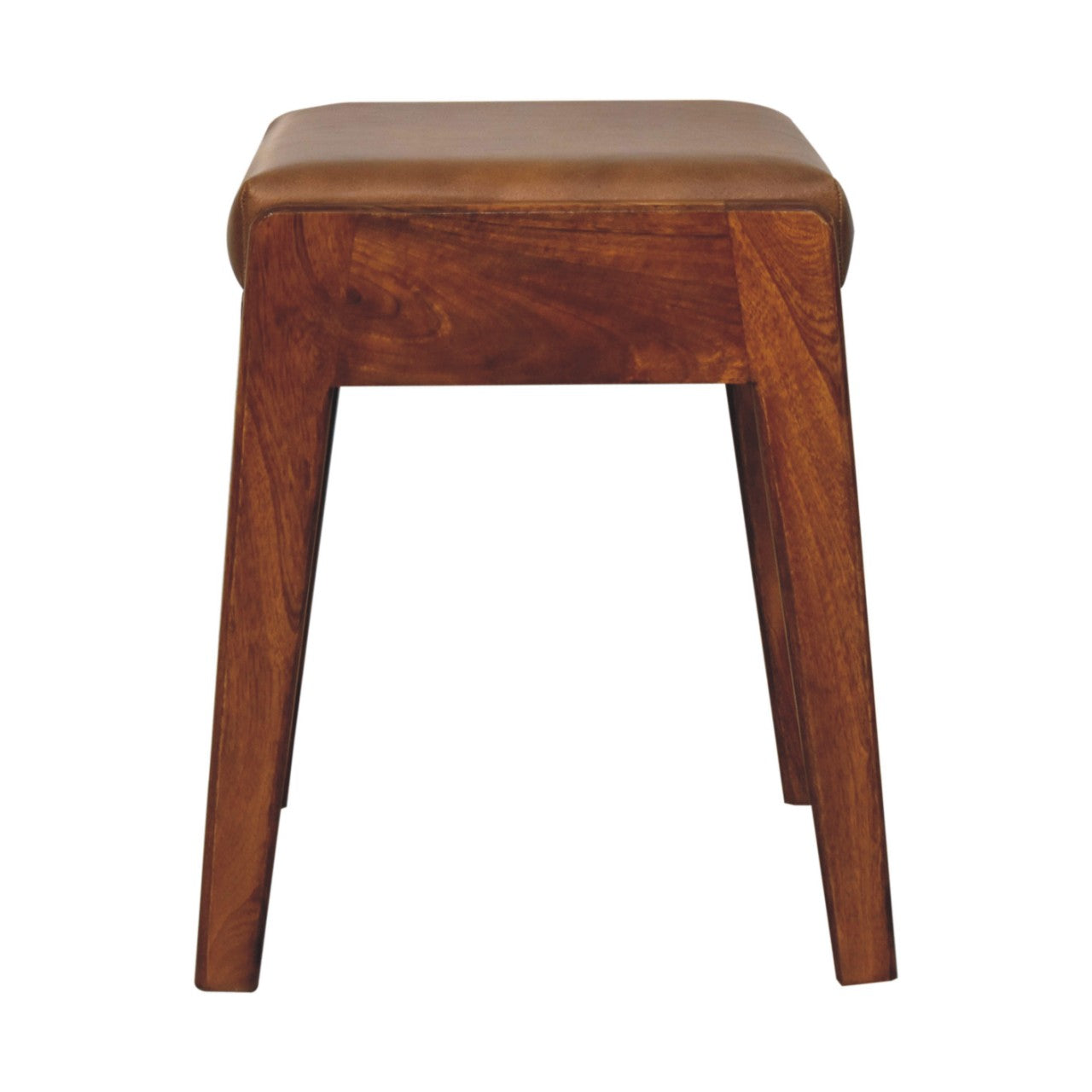 Buffalo Hallway Footstool - handmade solid wood furniture