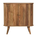 Soba Nordic Cabinet - Solid Wood in Oak-ish Finish
