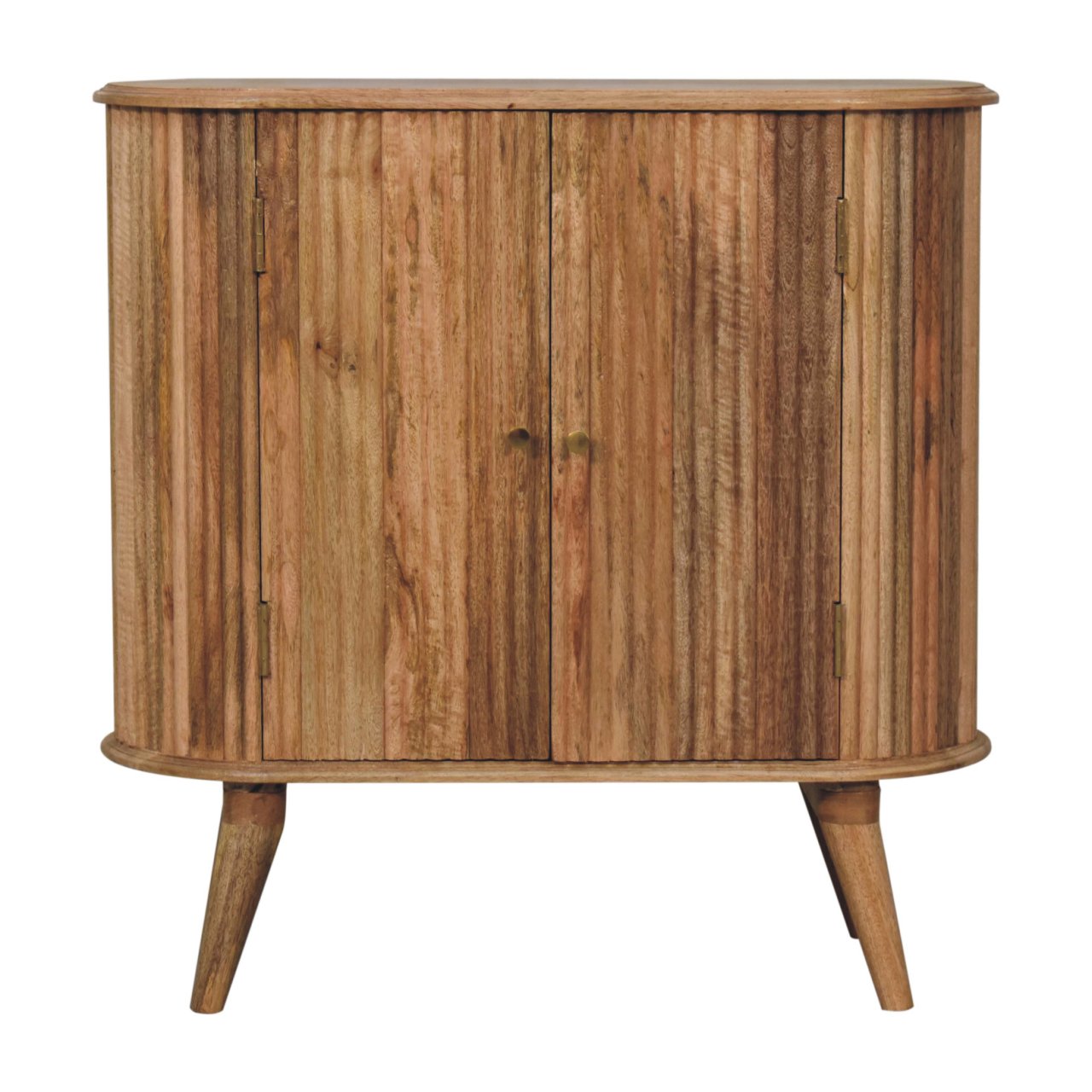Soba Nordic Cabinet - Solid Wood in Oak-ish Finish
