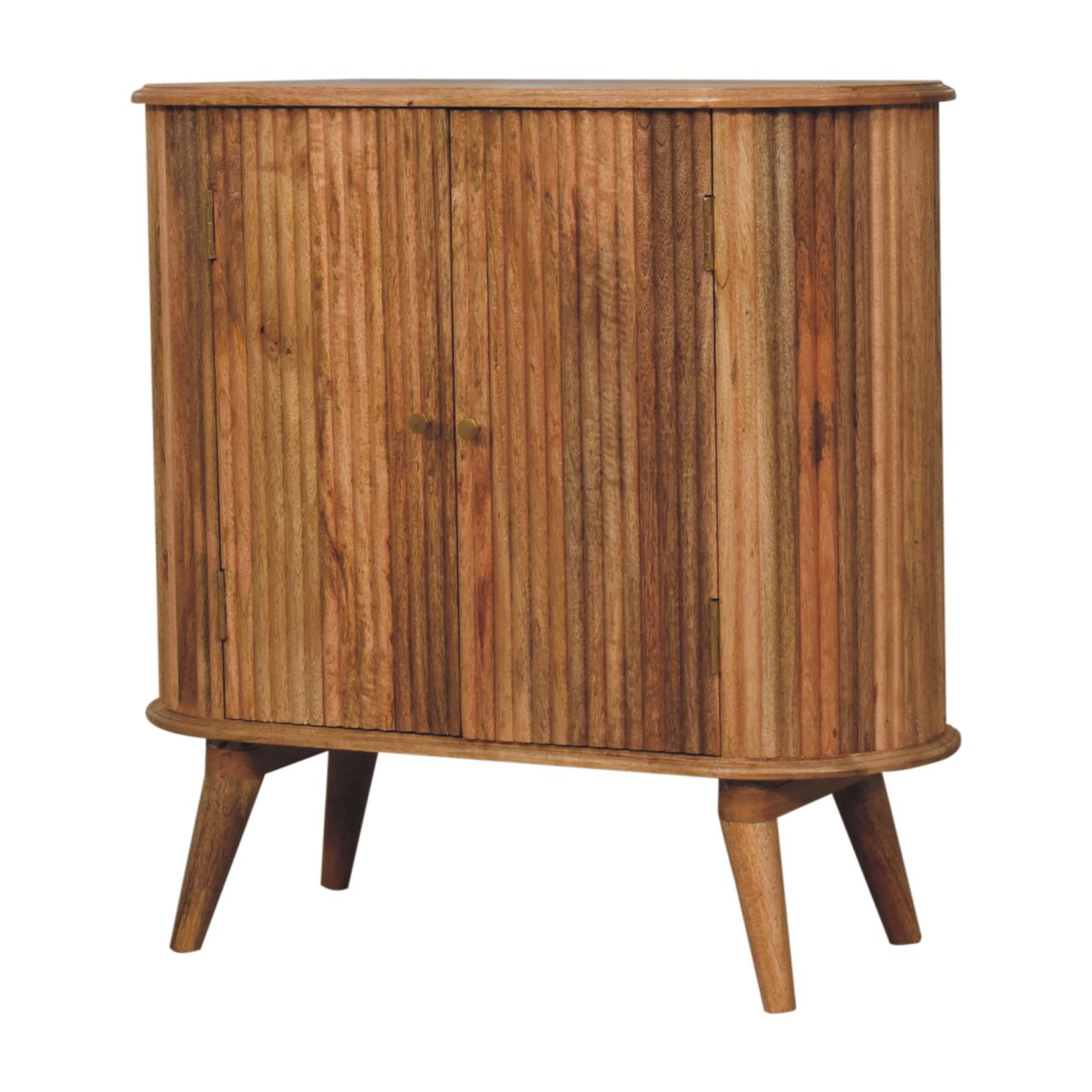 Soba Nordic Cabinet - Solid Wood in Oak-ish Finish