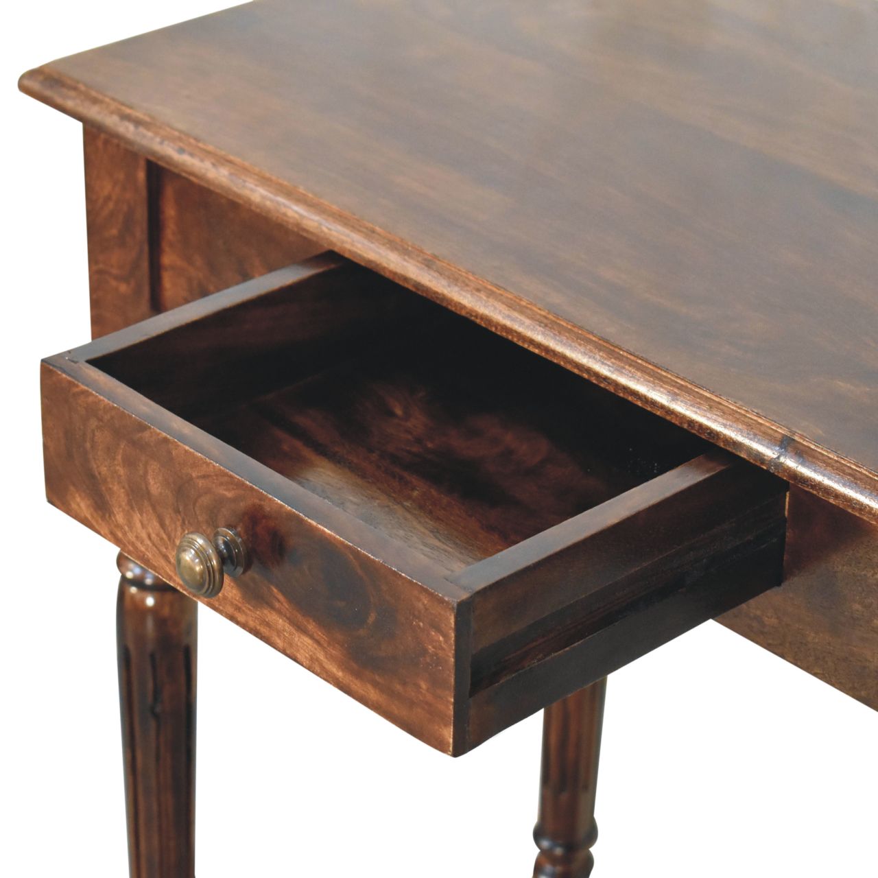 California Walnut Writing Desk - Handmade - French Style