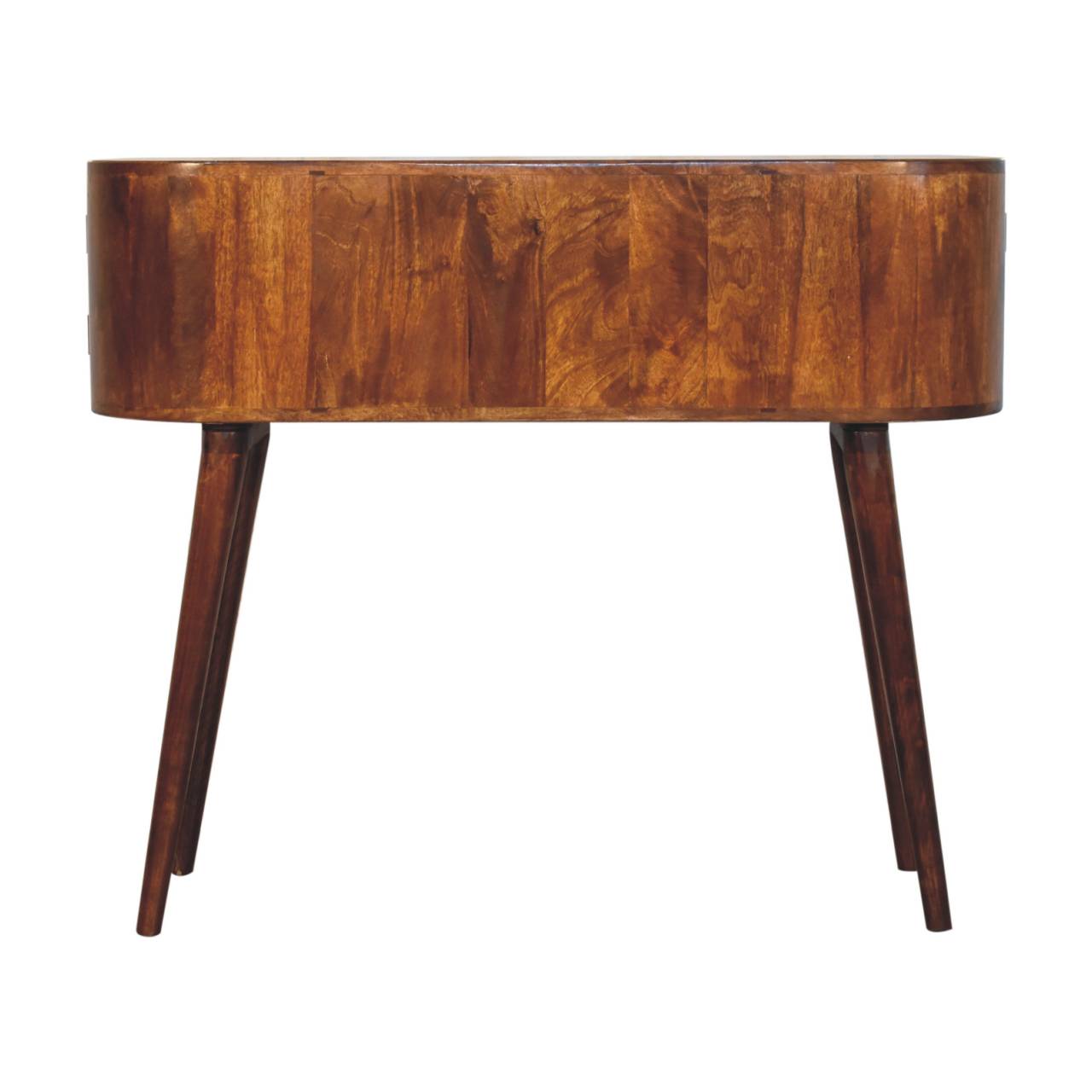 Grove Chestnut Console Table - 2 drawers and 2 side cabinets