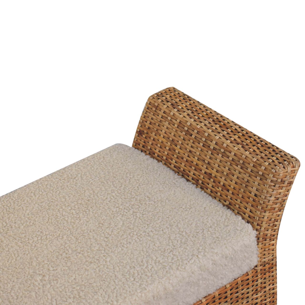 Riviera Woven Bench - Authentic Durable Rattan