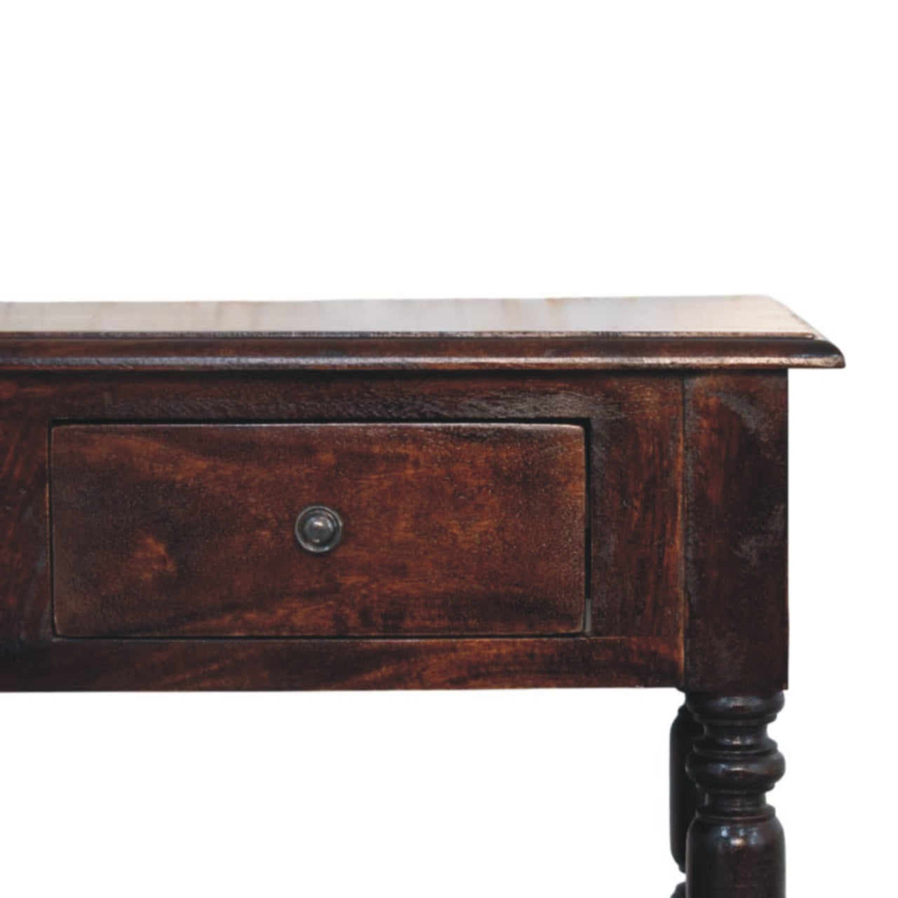 Turned legs Cherry Side Table - Timeless Handcrafted Design