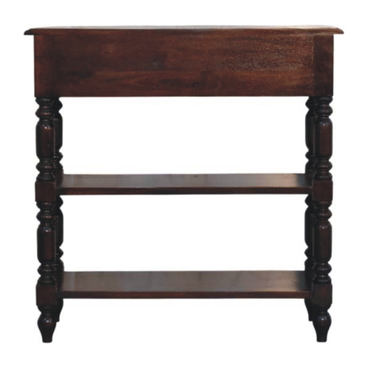 Turned legs Cherry Side Table - Timeless Handcrafted Design
