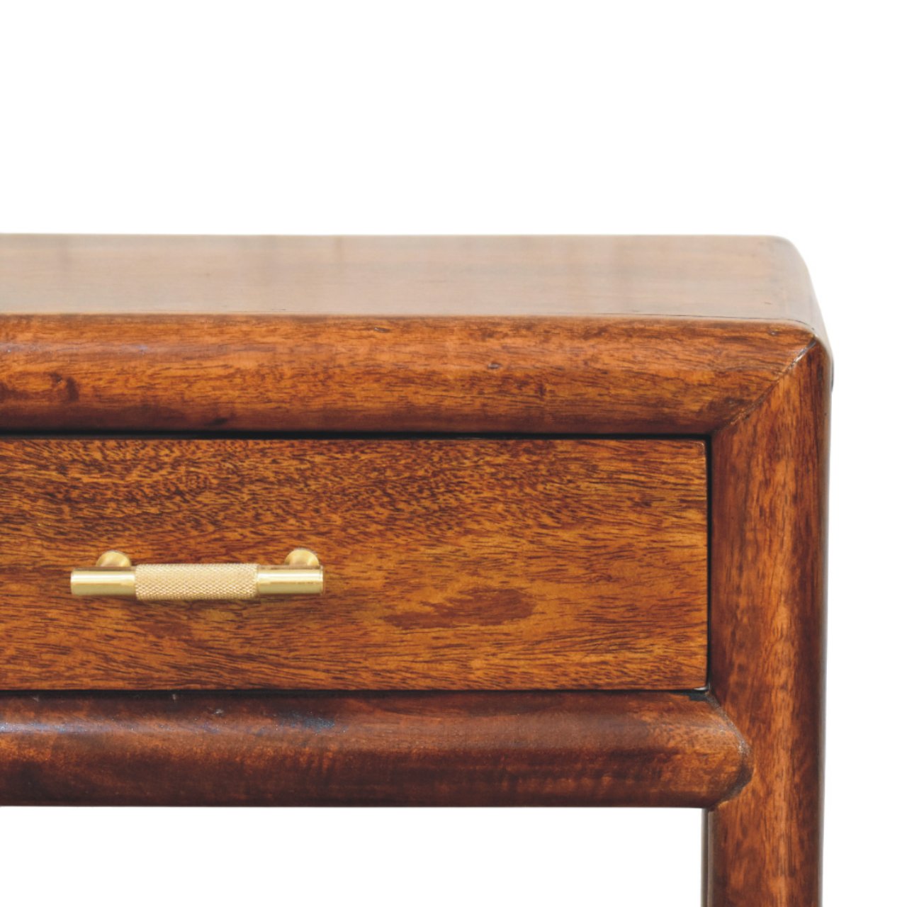 Regency Chestnut Nightstand - Solid Wood Nightstand with Drawer & Shelf