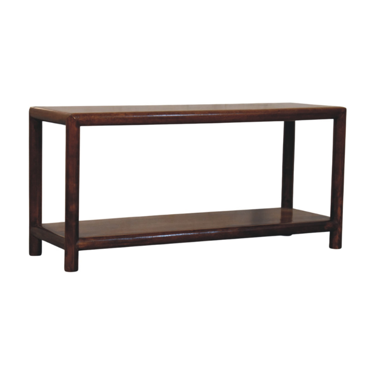 Regency Bench - Solid Wood Entryway & Hallway Bench with Shelf