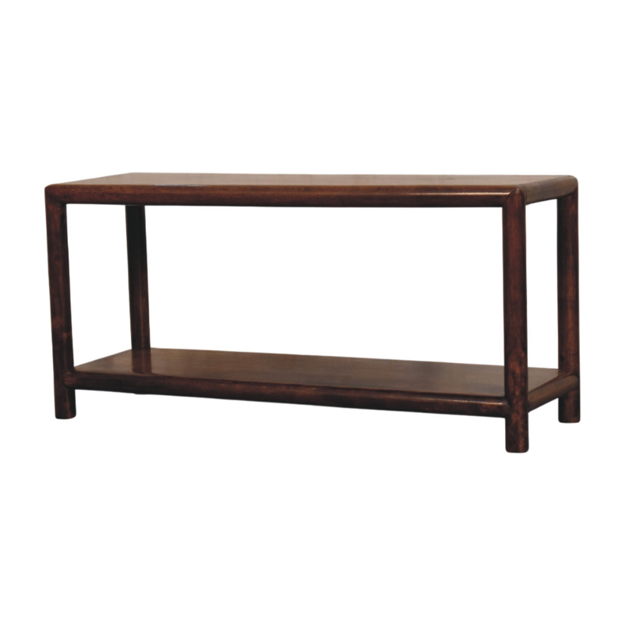Regency Bench - Solid Wood Entryway & Hallway Bench with Shelf