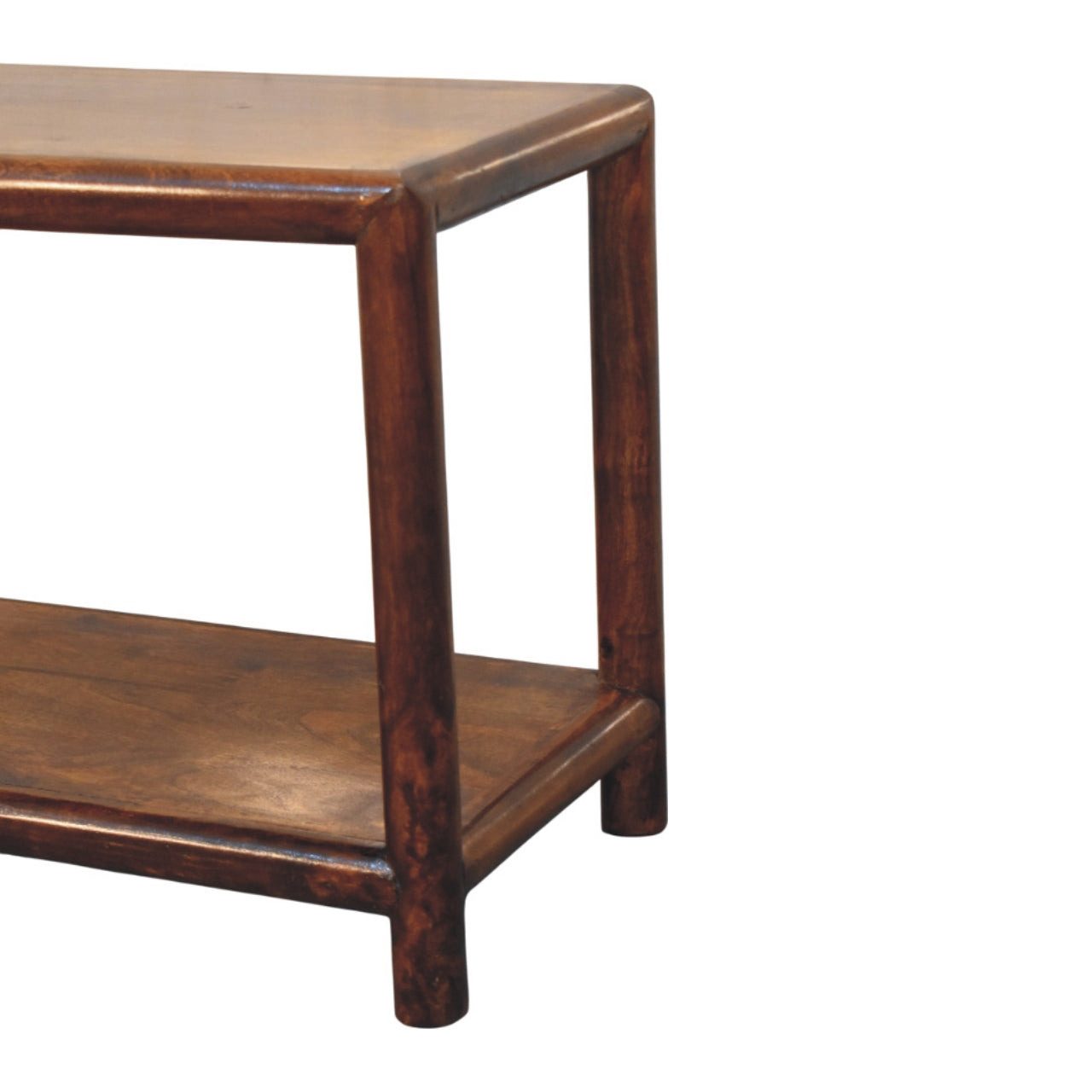 Regency Bench - Solid Wood Entryway & Hallway Bench with Shelf