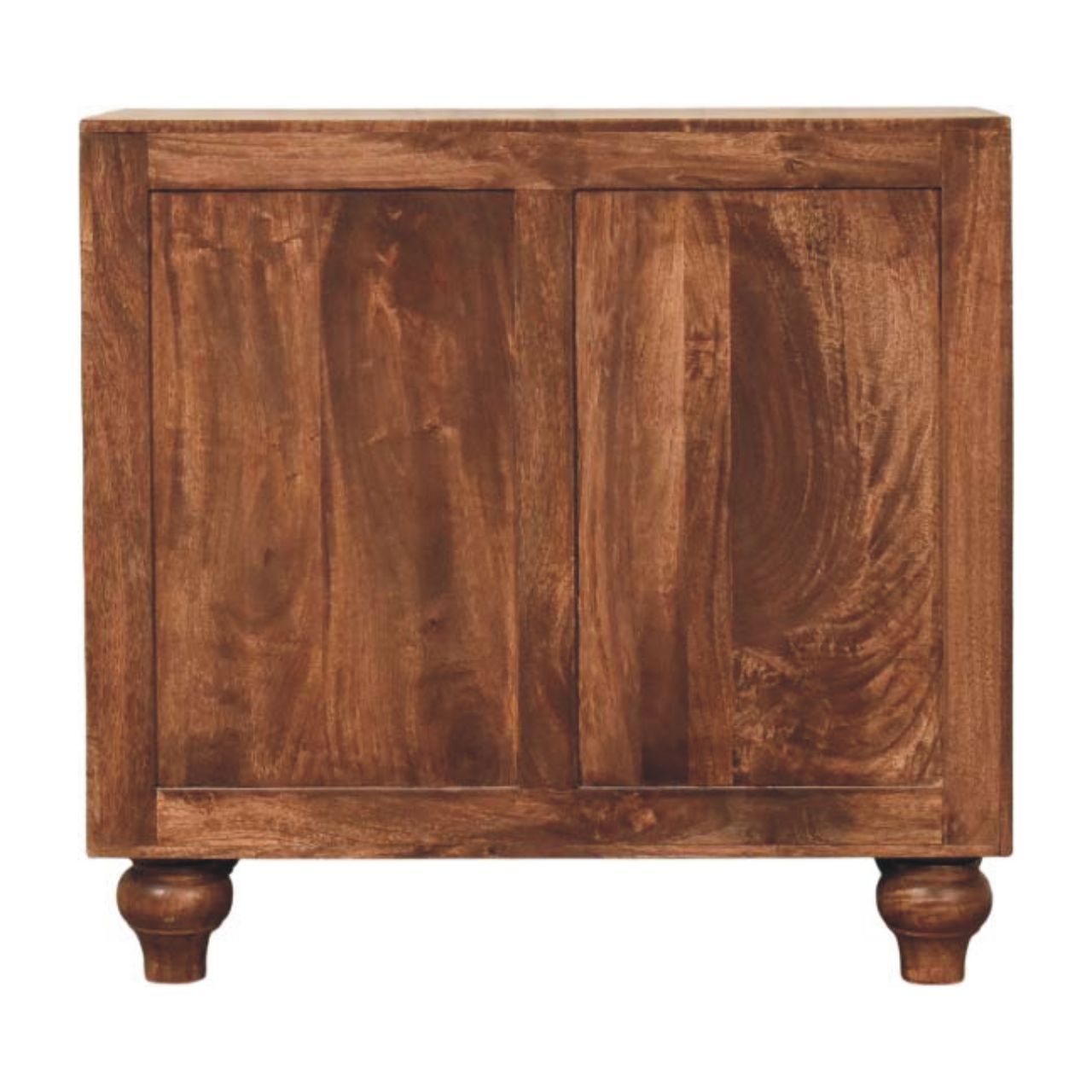 Arco Groove Sideboard | Solid Mango Wood in Roasted Almond