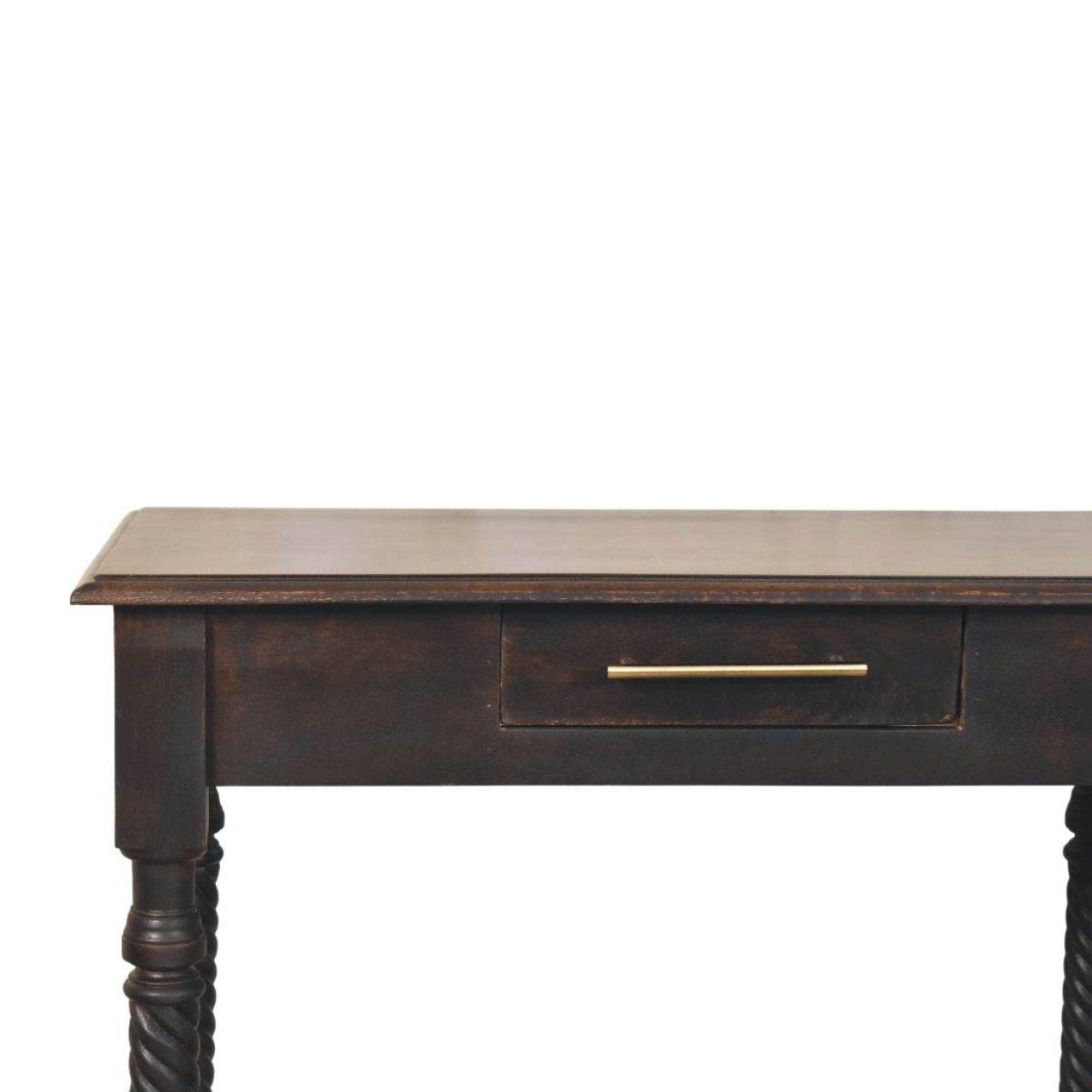 Cordelier Turned-Leg Writing Desk – Elegant Vintage-Inspired Home Office Desk