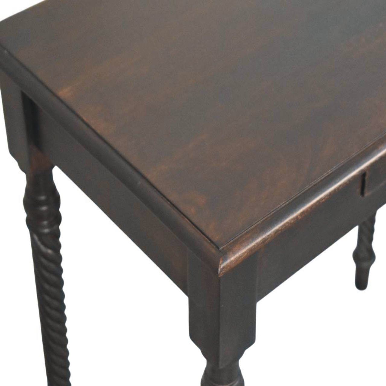 Cordelier Turned-Leg Writing Desk – Elegant Vintage-Inspired Home Office Desk