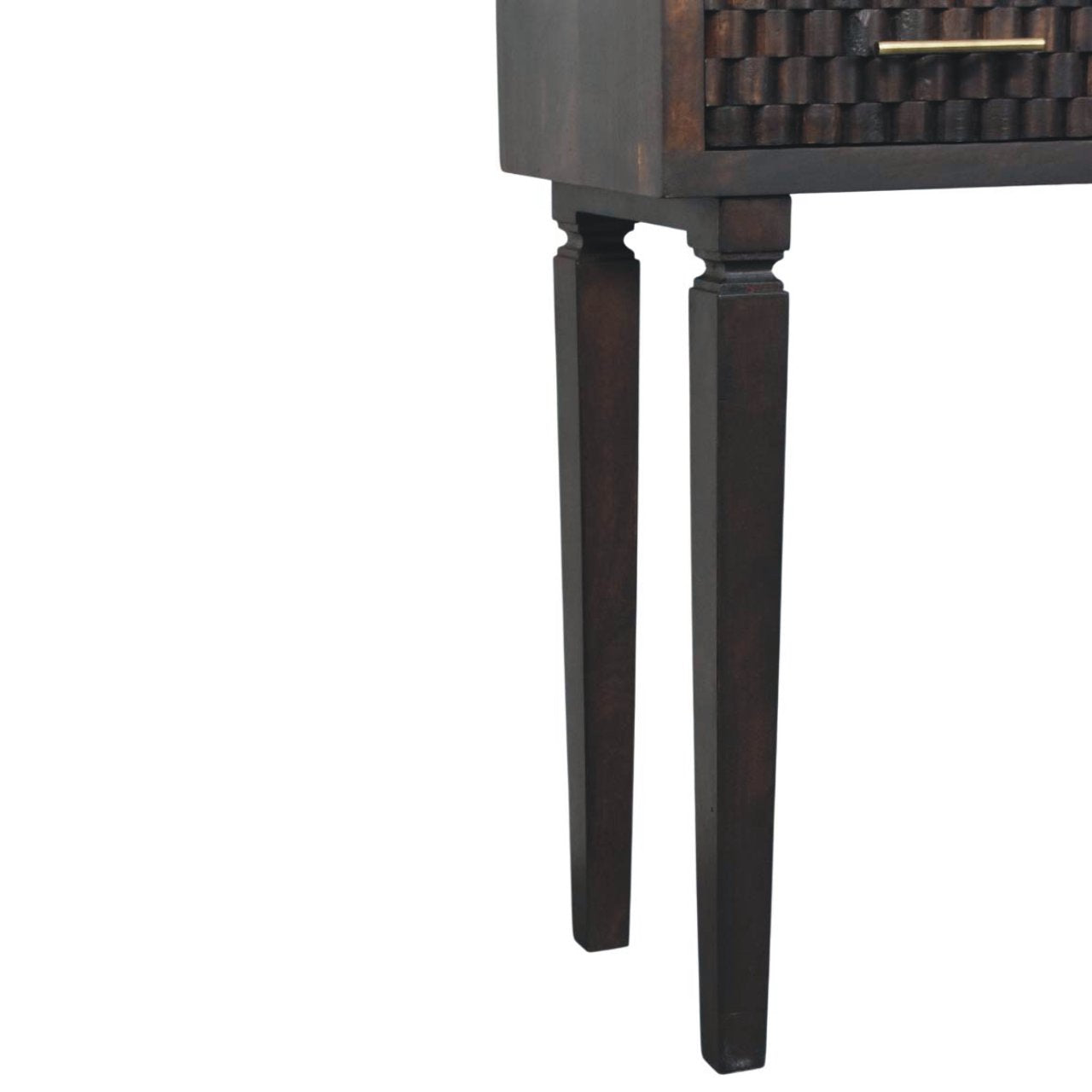 Arno Console Table - 2 Drawer Hand carved Console from Solid Wood