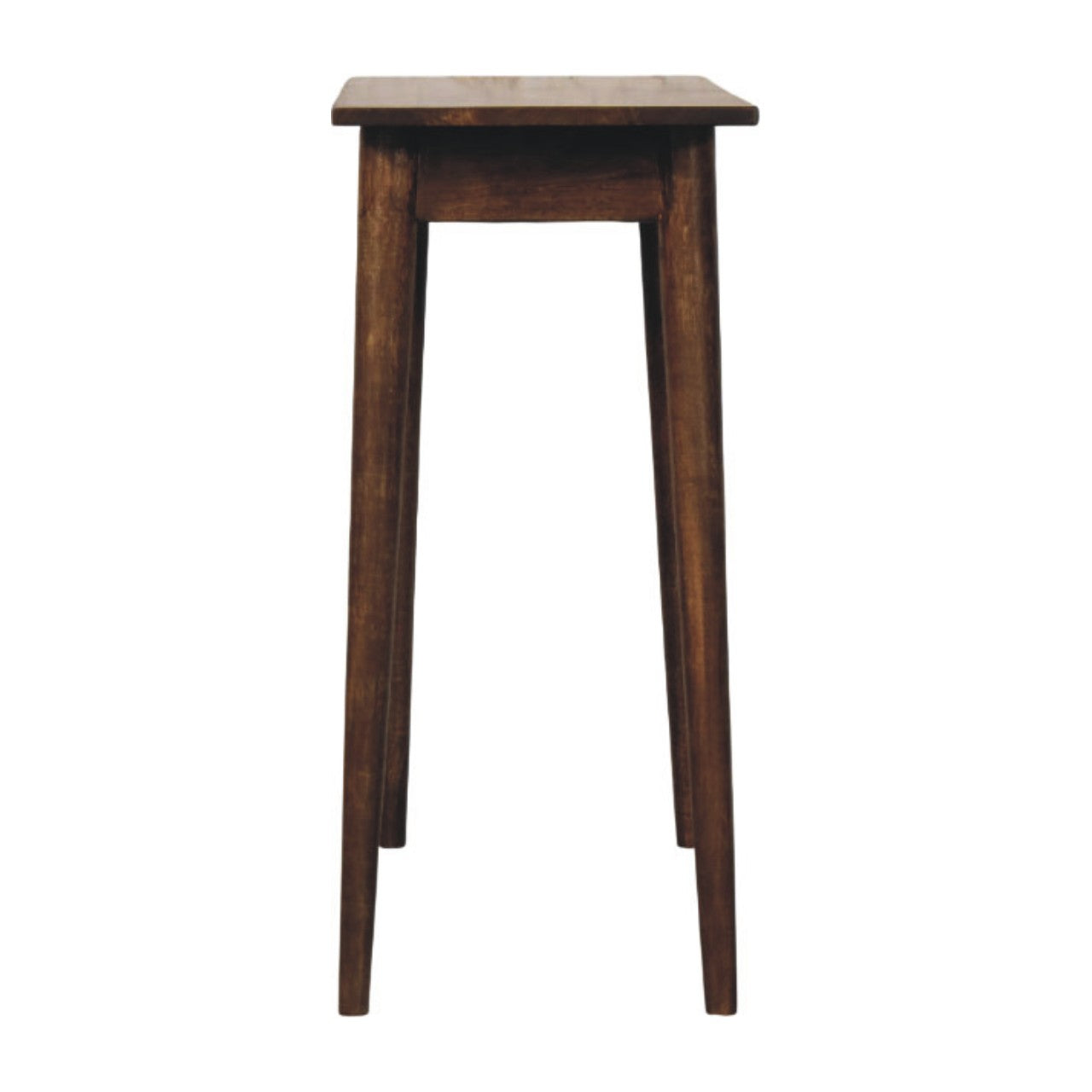 Classic Grey Solid Mango Wood Nordic Writing Desk