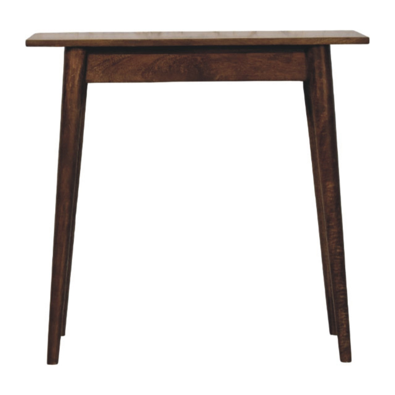 Classic Grey Solid Mango Wood Nordic Writing Desk