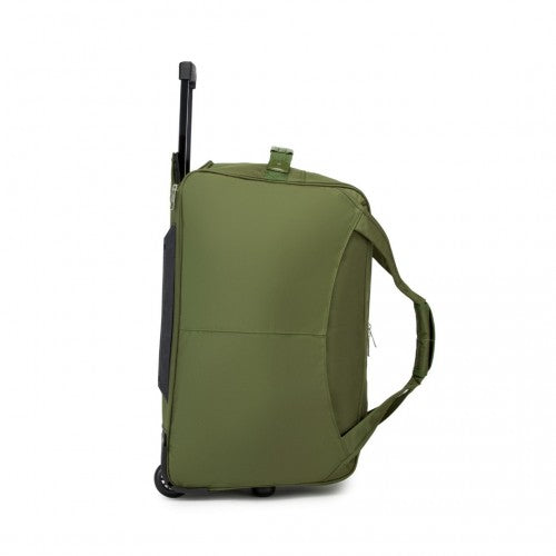 Kono Durable Folding Travel Trolley Bag with Enhanced Features and Multi Compartment - Green