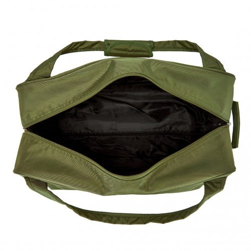 Kono Durable Folding Travel Trolley Bag with Enhanced Features and Multi Compartment - Green