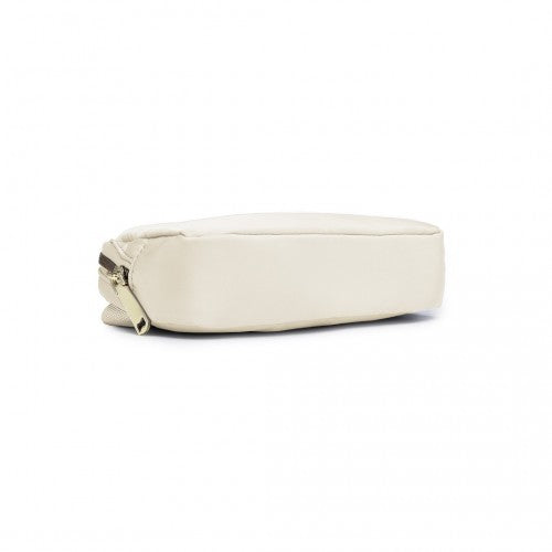 Miss Lulu Lightweight Stylish Water - Resistant Casual Bum Bag - Beige