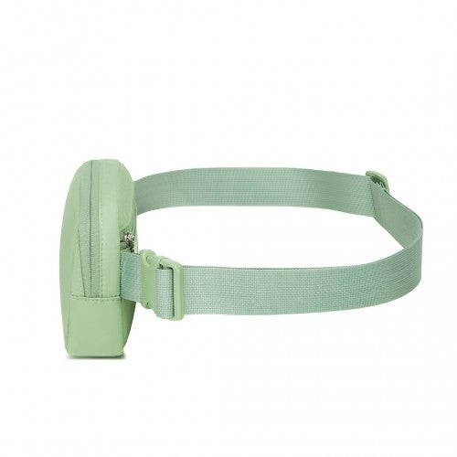 Miss Lulu Lightweight Stylish Water - Resistant Casual Bum Bag - Green