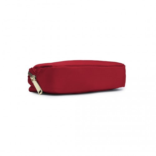 Miss Lulu Lightweight Stylish Water - Resistant Casual Bum Bag - Burgundy