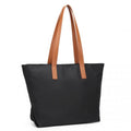 Miss Lulu Casual Waterproof Shopping Tote Bag - Black