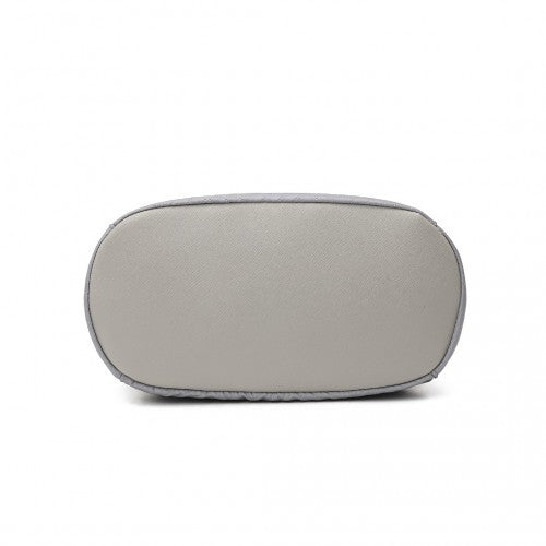 Miss Lulu Lightweight And Elegant Daily Backpack - Grey