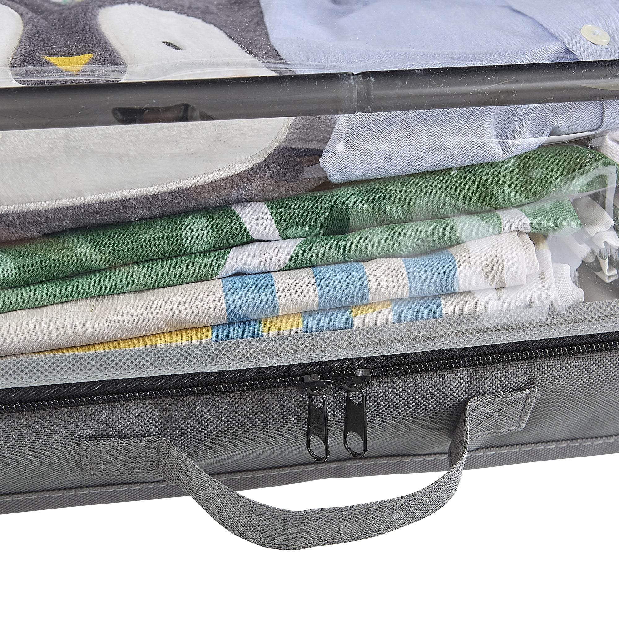 Underbed Storage Cart with Wheels – 37L Oxford Fabric Drawer, 15kg Capacity