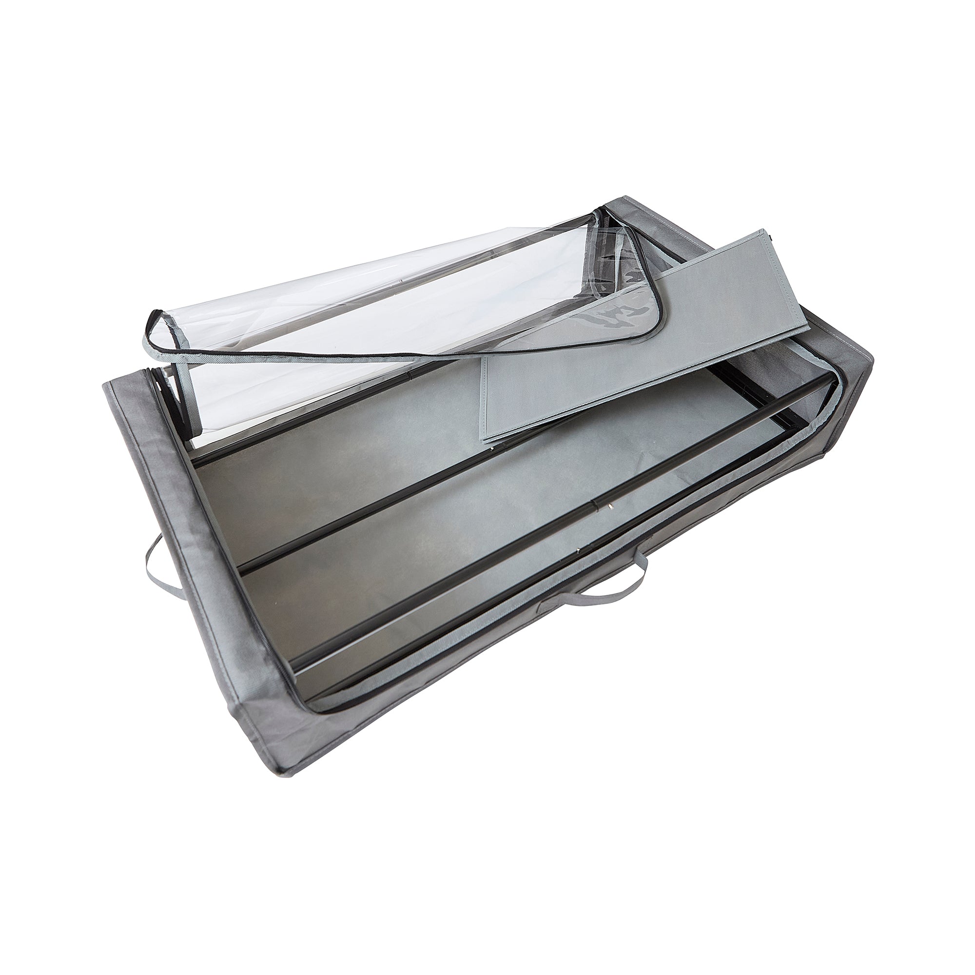 Underbed Storage Cart with Wheels – 37L Oxford Fabric Drawer, 15kg Capacity
