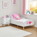 Toddler Bed with “You Are Loved” Decal – Safe Wooden Bed for Kids (18 Months – 5 Years)