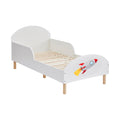 Rocket Toddler Bed with Decal – Safe Wooden Space Bed for Kids (18 Months – 5 Years)