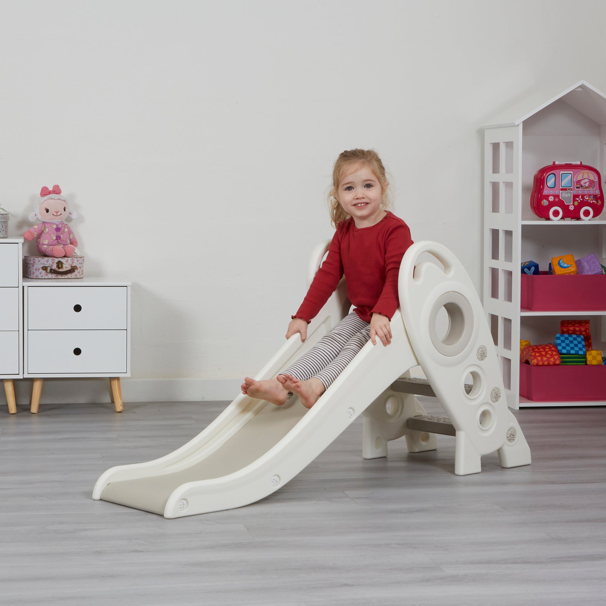 Kids Rocket Foldable Slide – Indoor/Outdoor Slide (Ages 2+)
