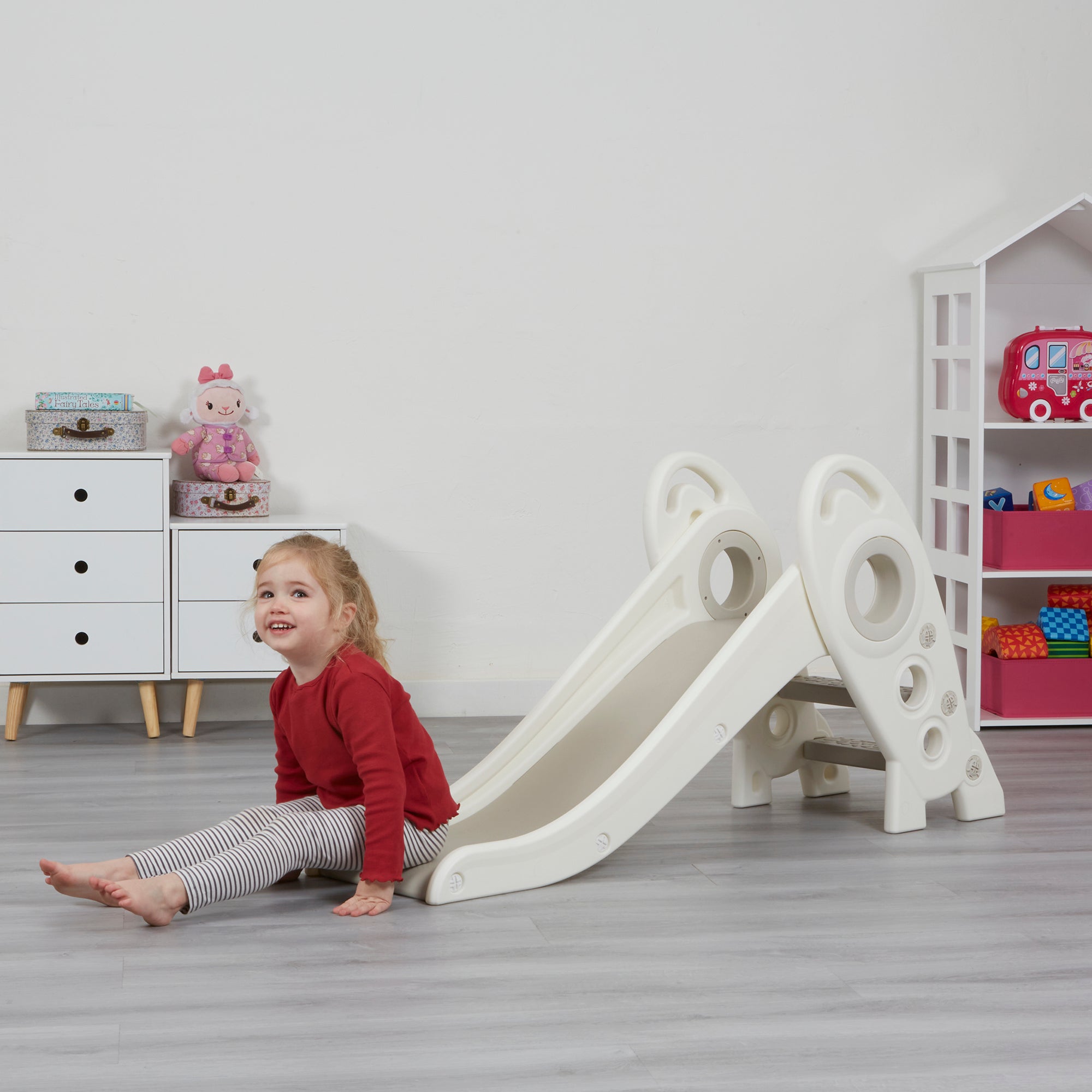 Kids Rocket Foldable Slide – Indoor/Outdoor Slide (Ages 2+)