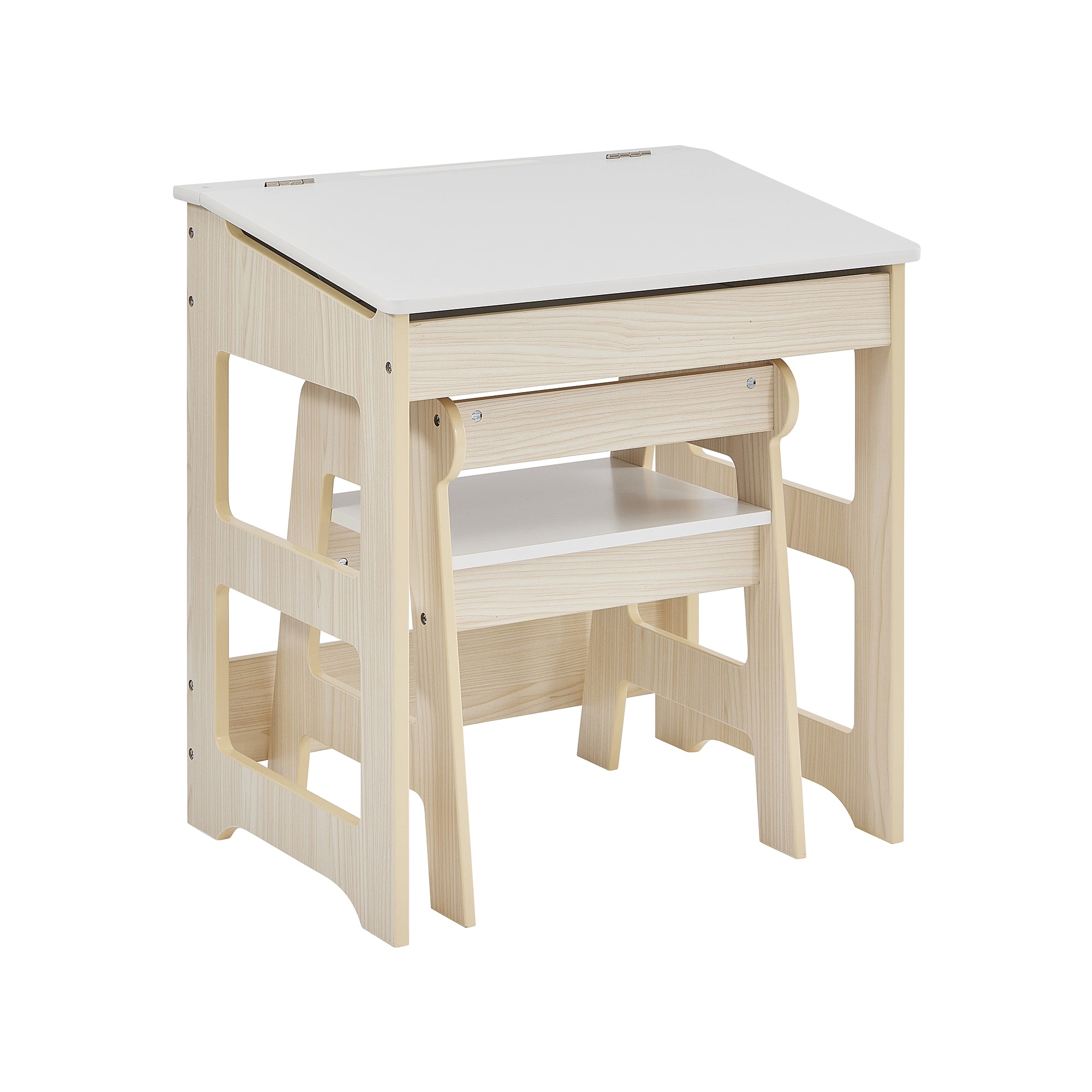 Kids Scandi Study Desk & Chair Set (Ages 3-7)